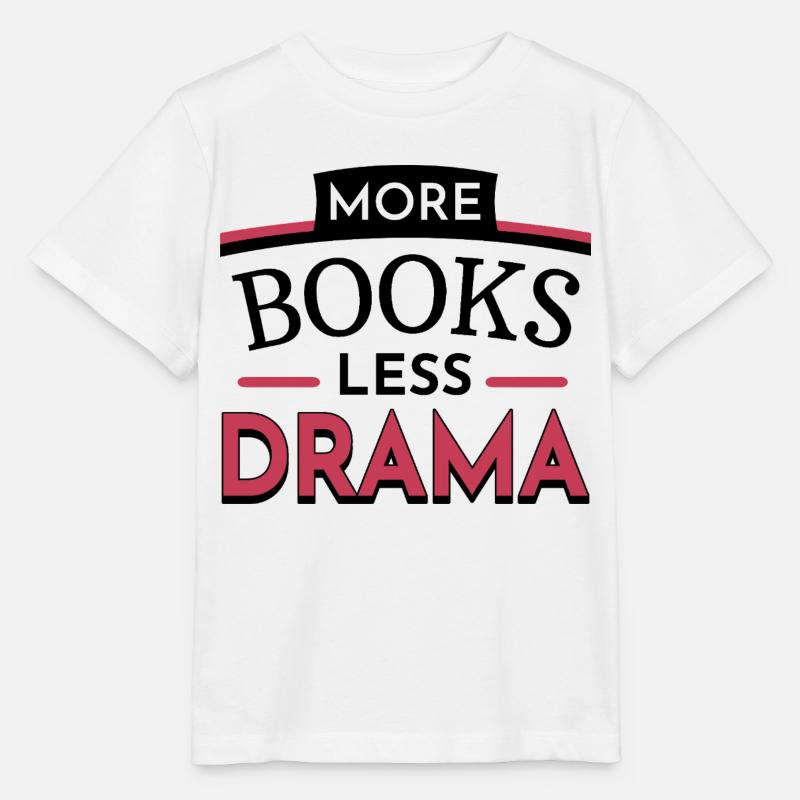 More Books - Stanley/Stella MINI CREATOR Kids’ T-Shirt - white