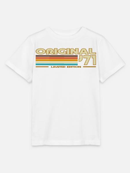 1971 - Stanley/Stella Kinder T-Shirt MINI CREATOR  - Weiß