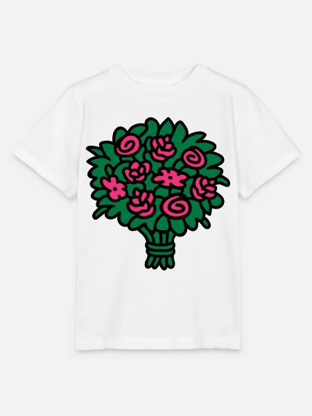 Blumenstrauß 3 - Stanley/Stella Kinder T-Shirt MINI CREATOR  - Weiß