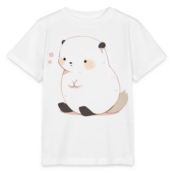 Mangouste - T-shirt bio MINI CREATOR Stanley/Stella Enfant - blanc - Devant - Maike (125cm)