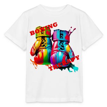 Box-Therapie - Stanley/Stella Kinder T-Shirt MINI CREATOR  - Weiß - Vorne - Maike (125cm)