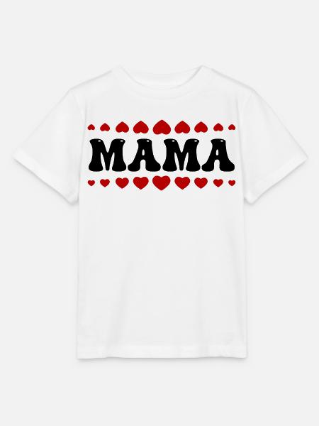 Mama - Stanley/Stella Kinder T-Shirt MINI CREATOR  - Weiß