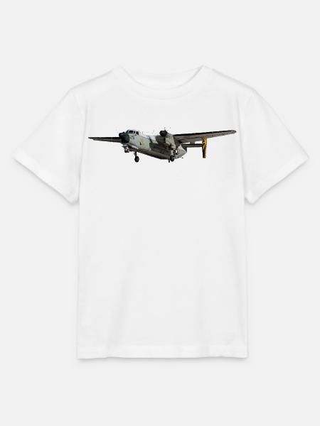 C-2A Greyhound - Stanley/Stella Kinder T-Shirt MINI CREATOR - Weiß