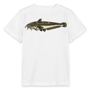 Catfish - Stanley/Stella MINI CREATOR Kids’ T-Shirt - white - Front - Maike (125cm)