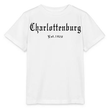 Charlottenburg 1920 Vintage Fraktur Berliner - Stanley/Stella Kinder T-Shirt MINI CREATOR  - Weiß - Vorne - Maike (125cm)