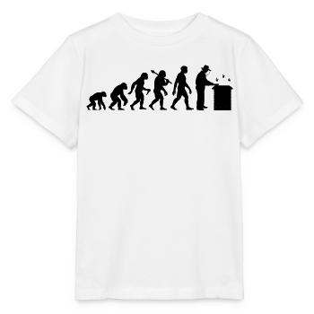 Imker Evolution Bienenzüchter Und Bienenhalter - Stanley/Stella Kinder T-Shirt MINI CREATOR  - Weiß - Vorne - Maike (125cm)