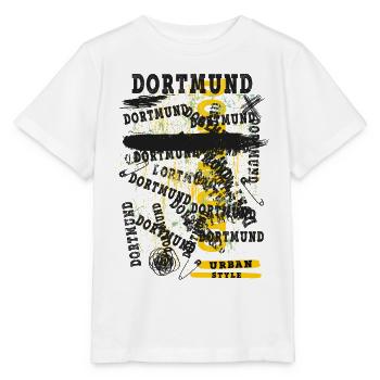 Dortmund Germany City Skyline Home Love - Stanley/Stella MINI CREATOR Kids’ T-Shirt - white - Front - Maike (125cm)