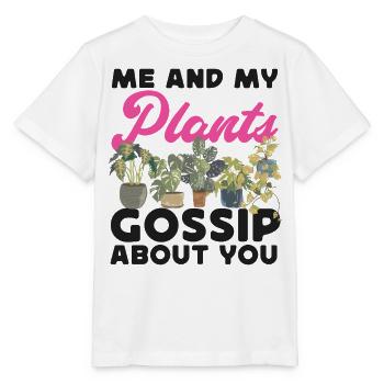 Amoureux des plantes Jardiner Moi Et Mon - T-shirt bio MINI CREATOR Stanley/Stella Enfant - blanc - Devant - Maike (125cm)