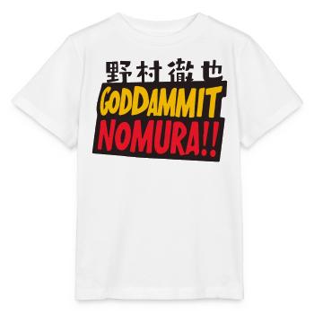 Goddammit Nomura – Bunte Schrift - Stanley/Stella Kinder T-Shirt MINI CREATOR  - Weiß - Vorne - Maike (125cm)