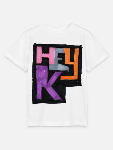 hey K Logo - Stanley/Stella Kinder T-Shirt MINI CREATOR  - Weiß