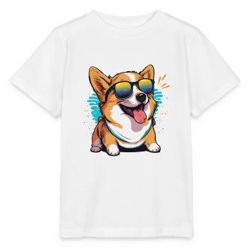 Chien mignon Propriétaire Chien Chien Chien mignon - T-shirt bio MINI CREATOR Stanley/Stella Enfant - blanc - Devant - Maike (125cm)