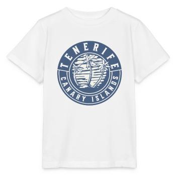 Tenerife Canary Islands Sunset - Stanley/Stella MINI CREATOR Kids’ T-Shirt - white - Front - Maike (125cm)