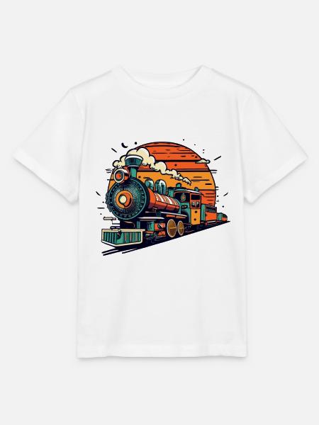 Zugreise - Stanley/Stella Kinder T-Shirt MINI CREATOR  - Weiß