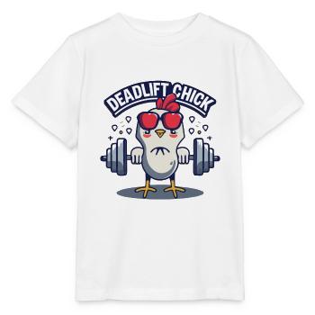 Deadlifts - Stanley/Stella Kinder T-Shirt MINI CREATOR  - Weiß - Vorne - Maike (125cm)