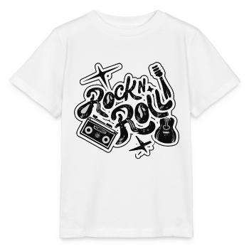 Rock And Roll - Stanley/Stella Kinder T-Shirt MINI CREATOR  - Weiß - Vorne - Maike (125cm)