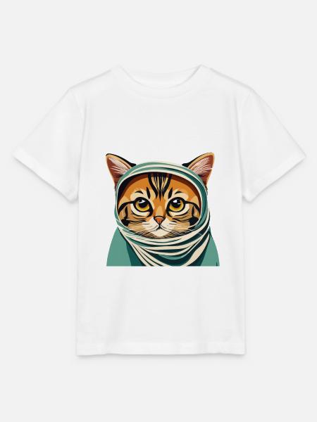 Hijab - Stanley/Stella Kinder T-Shirt MINI CREATOR - Weiß
