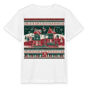 Windmühle - Stanley/Stella Kinder T-Shirt MINI CREATOR  - Weiß - Vorne - Maike (125cm)