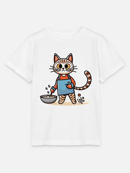 Köchin - Stanley/Stella Kinder T-Shirt MINI CREATOR  - Weiß