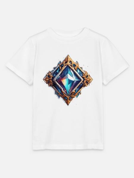 Diamant / Kristall / Brillanz / Stein / Edel - Stanley/Stella Kinder T-Shirt MINI CREATOR  - Weiß