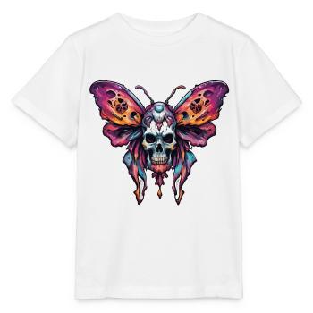 Motte / Tier / Insekt / Larve / Schädling - Stanley/Stella Kinder T-Shirt MINI CREATOR  - Weiß - Vorne - Maike (125cm)