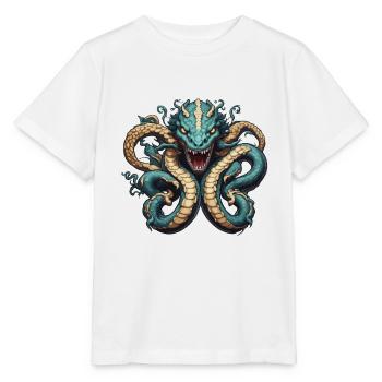 Hydra / Greek Mythology / Serpent - Stanley/Stella MINI CREATOR Kids’ T-Shirt - white - Front - Maike (125cm)