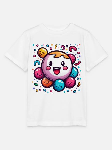 Fasnachtsfreude mit Konfetti - Stanley/Stella Kinder T-Shirt MINI CREATOR - Weiß