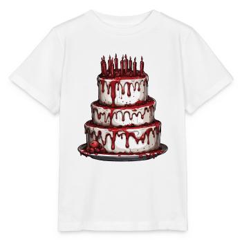 Birthday Cake / Cake / Happy Birthday / Cake - Stanley/Stella MINI CREATOR Kids’ T-Shirt - white - Front - Maike (125cm)
