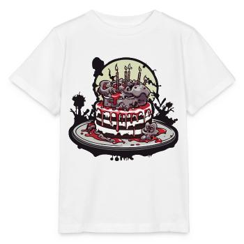 Birthday Cake / Cake / Happy Birthday / Cake - Stanley/Stella MINI CREATOR Kids’ T-Shirt - white - Front - Maike (125cm)