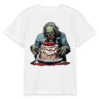 Birthday Cake / Cake / Happy Birthday / Cake - Stanley/Stella MINI CREATOR Kids’ T-Shirt - white - Front - Maike (125cm)