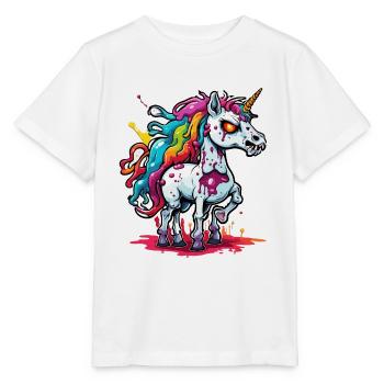 Unicorn / mythical creatures / fairy tales / magic / glitter - Stanley/Stella MINI CREATOR Kids’ T-Shirt - white - Front - Maike (125cm)