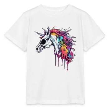 Unicorn / mythical creatures / fairy tales / magic / glitter - Stanley/Stella MINI CREATOR Kids’ T-Shirt - white - Front - Maike (125cm)