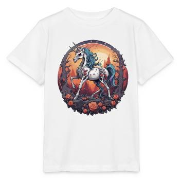 Unicorn / mythical creatures / fairy tales / magic / glitter - Stanley/Stella MINI CREATOR Kids’ T-Shirt - white - Front - Maike (125cm)
