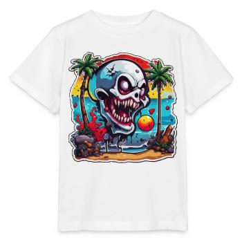 Vampir / Dracula / Blutsauger / Halloween / Mythos - Stanley/Stella Kinder T-Shirt MINI CREATOR  - Weiß - Vorne - Maike (125cm)