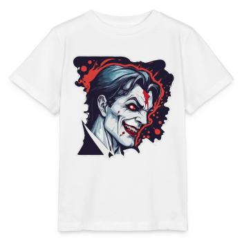 Vampir / Dracula / Blutsauger / Halloween / Mythos - Stanley/Stella Kinder T-Shirt MINI CREATOR  - Weiß - Vorne - Maike (125cm)