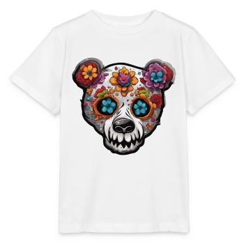 Teddybär / Kuscheltier / Stofftier / Geschenkidee - Stanley/Stella Kinder T-Shirt MINI CREATOR  - Weiß - Vorne - Maike (125cm)