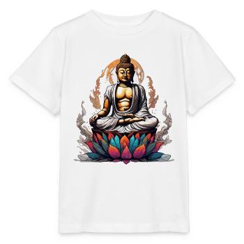 Buddha / Buddhism / Faith / Religion / Mantra - Stanley/Stella MINI CREATOR Kids’ T-Shirt - white - Front - Maike (125cm)