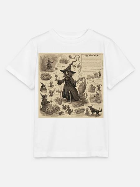 Hexenhandbuch / Zauberbuch / Halloween / Herbst - Stanley/Stella Kinder T-Shirt MINI CREATOR  - Weiß