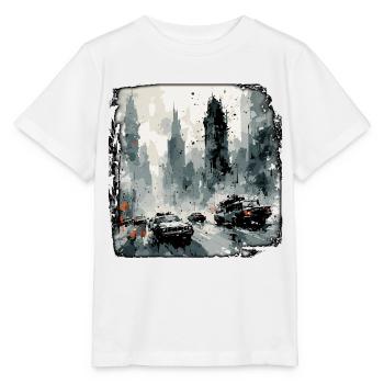 Apocalypse / Doomsday / Destruction / Anarchy - Stanley/Stella MINI CREATOR Kids’ T-Shirt - white - Front - Maike (125cm)