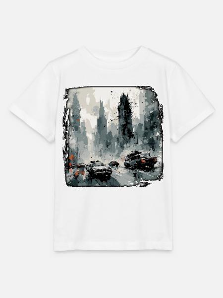 Apocalypse / Weltuntergang / Zerstörung / Anarchie - Stanley/Stella Kinder T-Shirt MINI CREATOR - Weiß