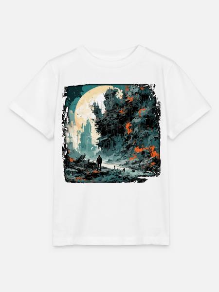 Apocalypse / Weltuntergang / Zerstörung / Anarchie - Stanley/Stella Kinder T-Shirt MINI CREATOR - Weiß