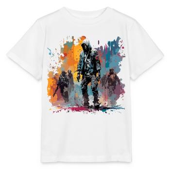 Apocalypse / Doomsday / Destruction / Anarchy - Stanley/Stella MINI CREATOR Kids’ T-Shirt - white - Front - Maike (125cm)