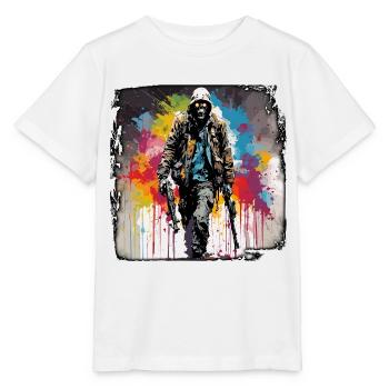 Apocalypse / Doomsday / Destruction / Anarchy - Stanley/Stella MINI CREATOR Kids’ T-Shirt - white - Front - Maike (125cm)