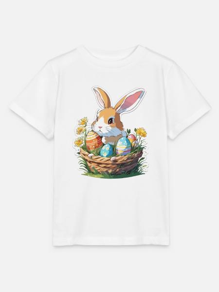 Osterhase / Ostern / Eier / Feiertage / Osterfest - Stanley/Stella Kinder T-Shirt MINI CREATOR - Weiß