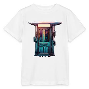 Door / Entrance / Lock / Gate / Front Door / Design - Stanley/Stella MINI CREATOR Kids’ T-Shirt - white - Front - Maike (125cm)