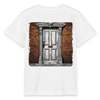 Door / Entrance / Lock / Gate / Front Door / Design - Stanley/Stella MINI CREATOR Kids’ T-Shirt - white - Front - Maike (125cm)