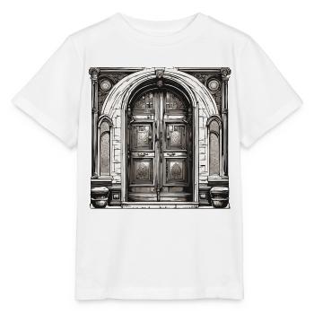 Door / Entrance / Lock / Gate / Front Door / Design - Stanley/Stella MINI CREATOR Kids’ T-Shirt - white - Front - Maike (125cm)