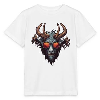 Wendigo / Evil Spirit / Possessive / Horror - Stanley/Stella MINI CREATOR Kids’ T-Shirt - white - Front - Maike (125cm)