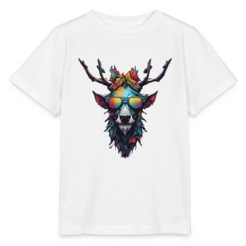 Wendigo / Evil Spirit / Possessive / Horror - Stanley/Stella MINI CREATOR Kids’ T-Shirt - white - Front - Maike (125cm)