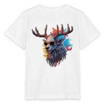 Wendigo / Evil Spirit / Possessive / Horror - Stanley/Stella MINI CREATOR Kids’ T-Shirt - white - Front - Maike (125cm)