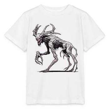 Wendigo / Evil Spirit / Possessive / Horror - Stanley/Stella MINI CREATOR Kids’ T-Shirt - white - Front - Maike (125cm)
